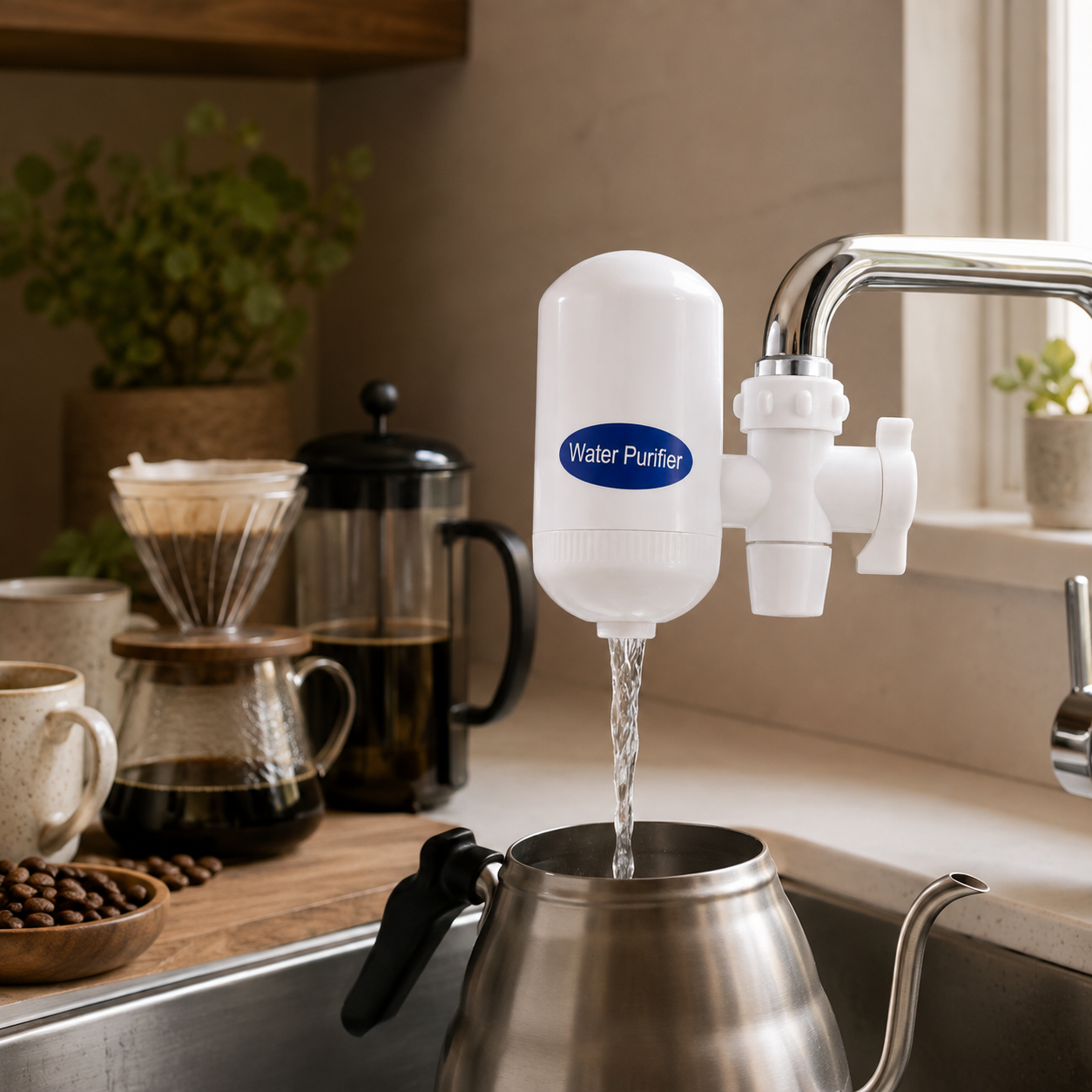 Purificador Filtro de Agua para Grifo | Café y Bebidas | Negocios HORECA
