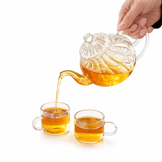 Tetera de Vidrio con Infusor 800 ml – Resistente a Fuego Directo