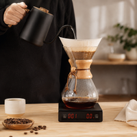 Gramera Profesional para Cafe con Temporizador 3 kg 0,1 g