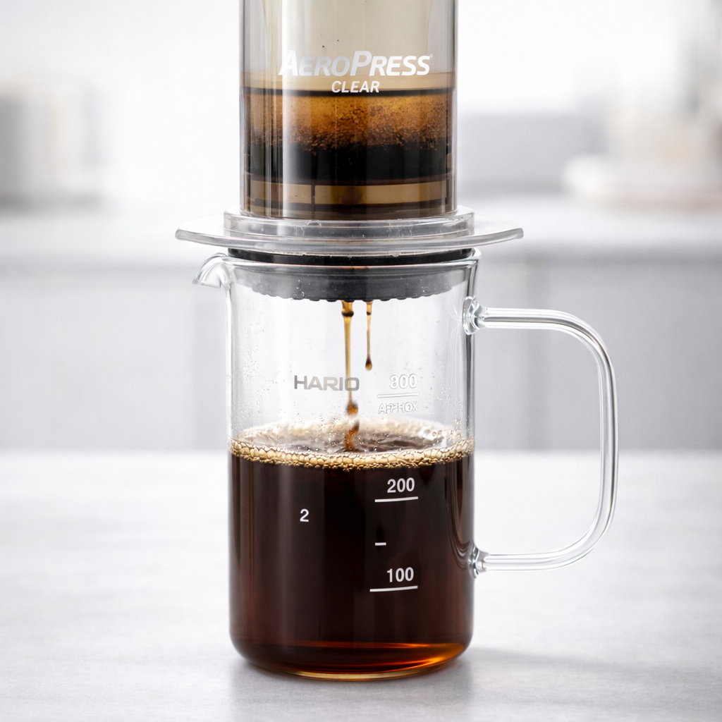 Jarra Server Vidrio Resistente HARIO V60 Transparente 300ml