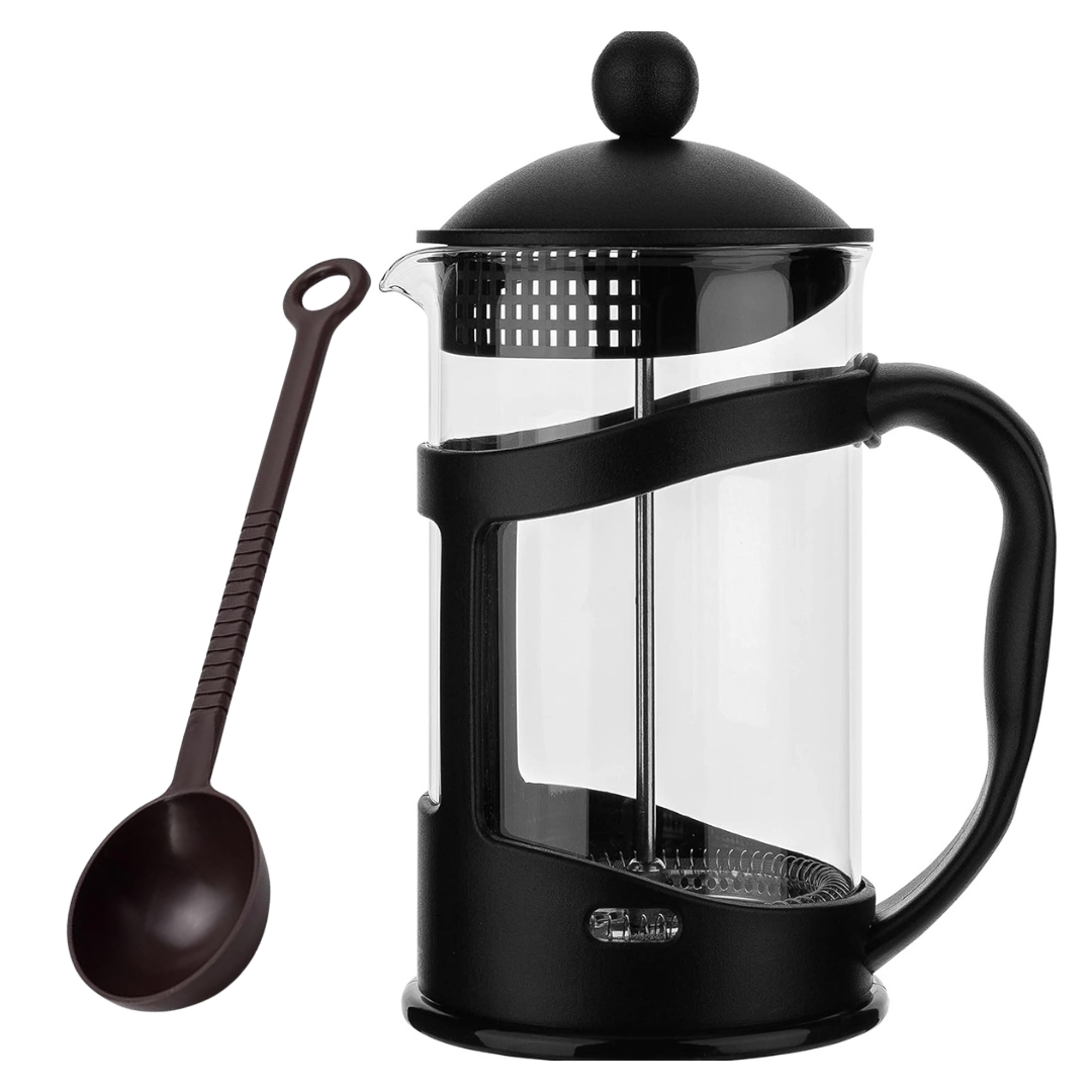 Prensa Francesa 800ml Borocilicato + Cuchara medidora 8gr