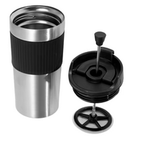 Kit Prensa Viajera 350ml | Cafe Especial Insignia 250gr + Chocolatina de Cacao y Café