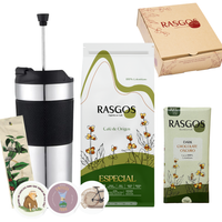 Kit Prensa Viajera 350ml | Cafe Especial Insignia 250gr + Chocolatina de Cacao y Café