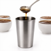 Vaso Metálico 300 ml para Catación y Servicio de Café