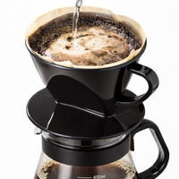 Cafetera Drip Plastica Melitta #4 Negra