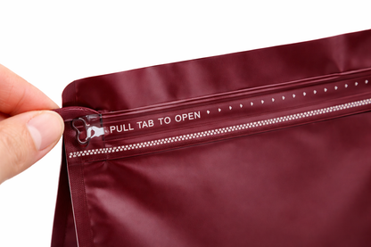 Bolsa Vinto TInto Mate 250g para Cafe con Valvula y Cierre Tri Laminada