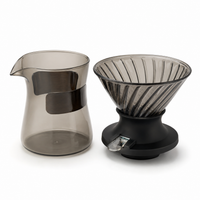 Kit Elegante Cafetera V60 Tipo Hario Switch con Server 400ml