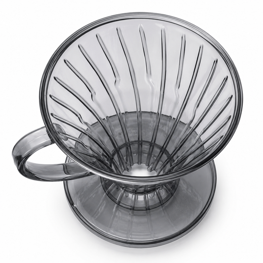 Metodo de Goteo Dripper V60 Clear Black 1 a 6 tazas