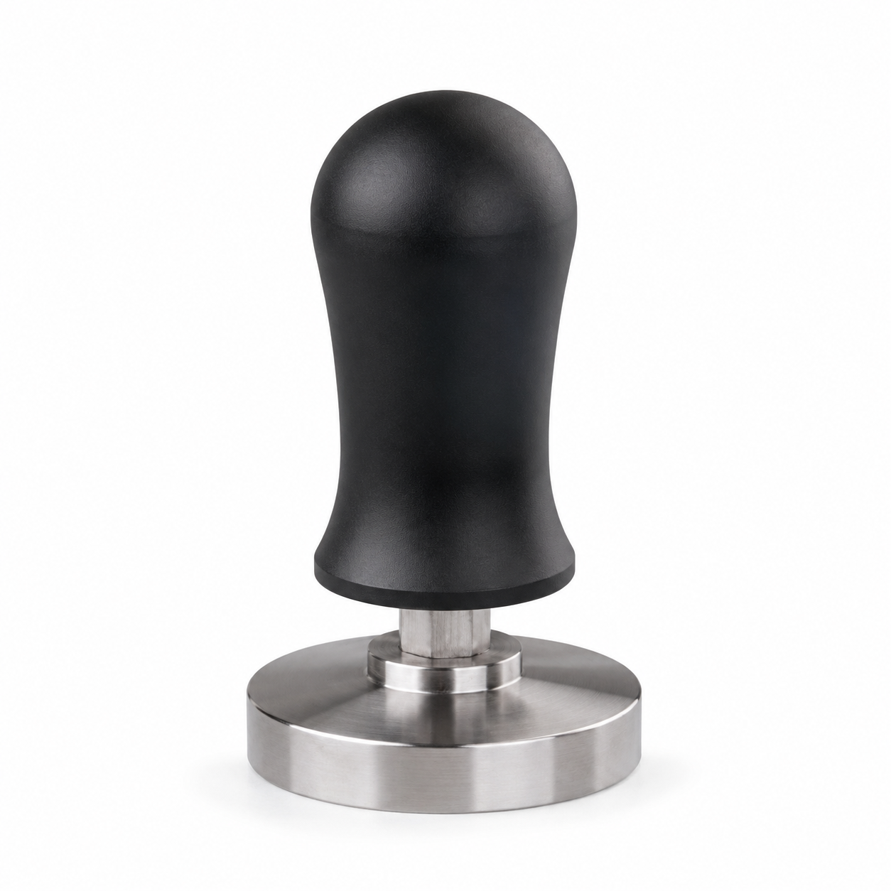 Tamper Maquina Espresso con Retorno 58 mm en Acero Inoxidable