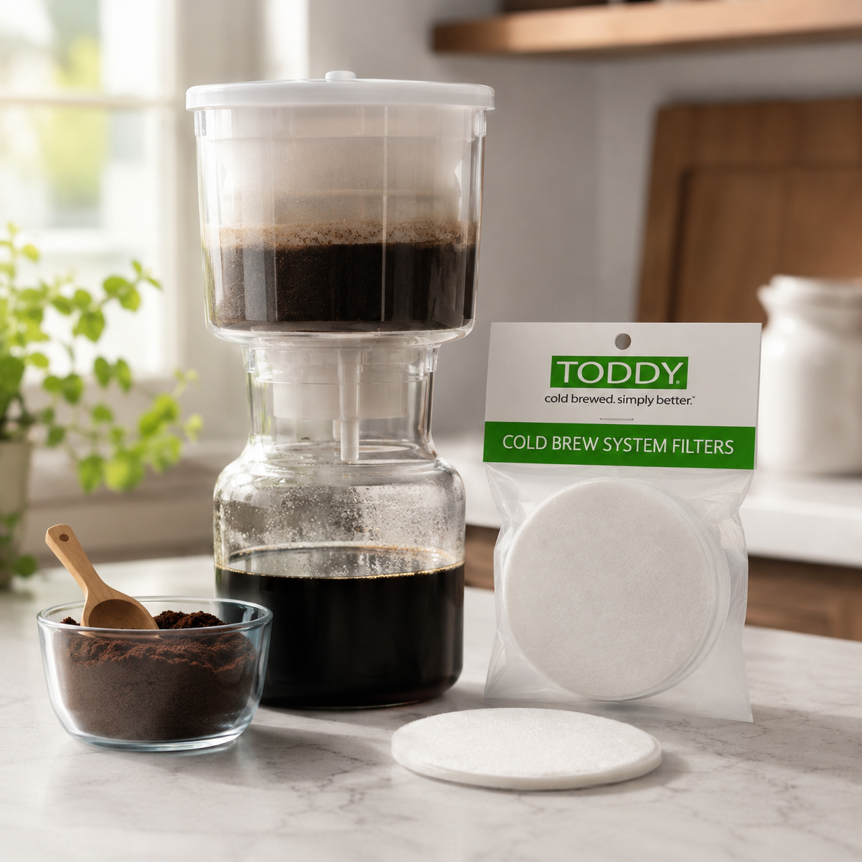 Filtros Metodo Cafetera Toddy Cold Brew Originales X2 Para Cafe Frio