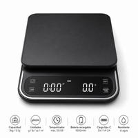 Gramera Profesional con Temporizador 0.1g hasta 3 Kg