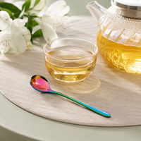 Cuchara Tornasolada para Cafe Postres y Degustacion