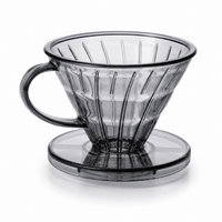 Metodo de Goteo Dripper V60 Clear Black 1 a 6 tazas