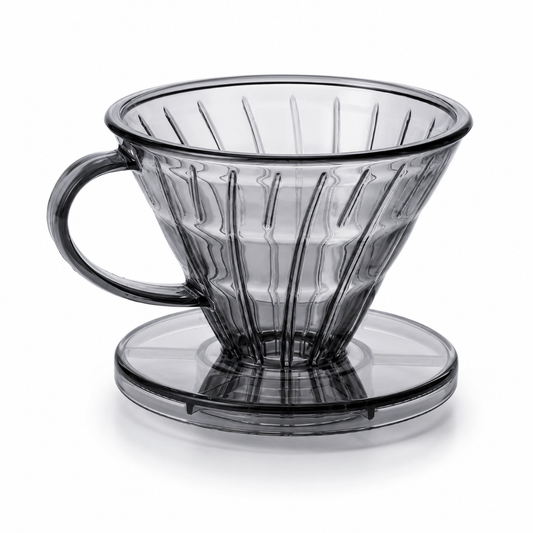 Metodo de Goteo Dripper V60 Clear Black 1 a 6 tazas