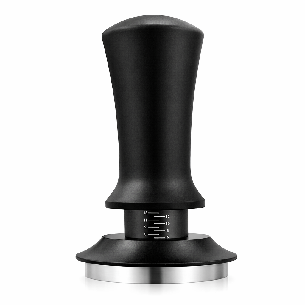 Tamper 53mm Dinamométrico Profesional Negro para Maquina Espresso