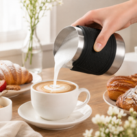 Jarra Cremadora Sin Mango 600ml para Leche y Latte Art