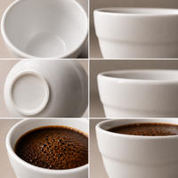Pocillo Taza Catacion Cafe Material Ceramica Profesional para Triangulacion Cupping