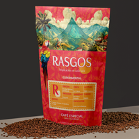 Kit Vaso Termo Cafe Exotico Bourbon Rosado Natural