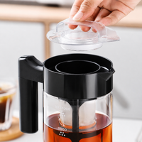 Cafetera Cold Brew 1.3L con Filtro Extraible para Cafe Frio y Te Helado