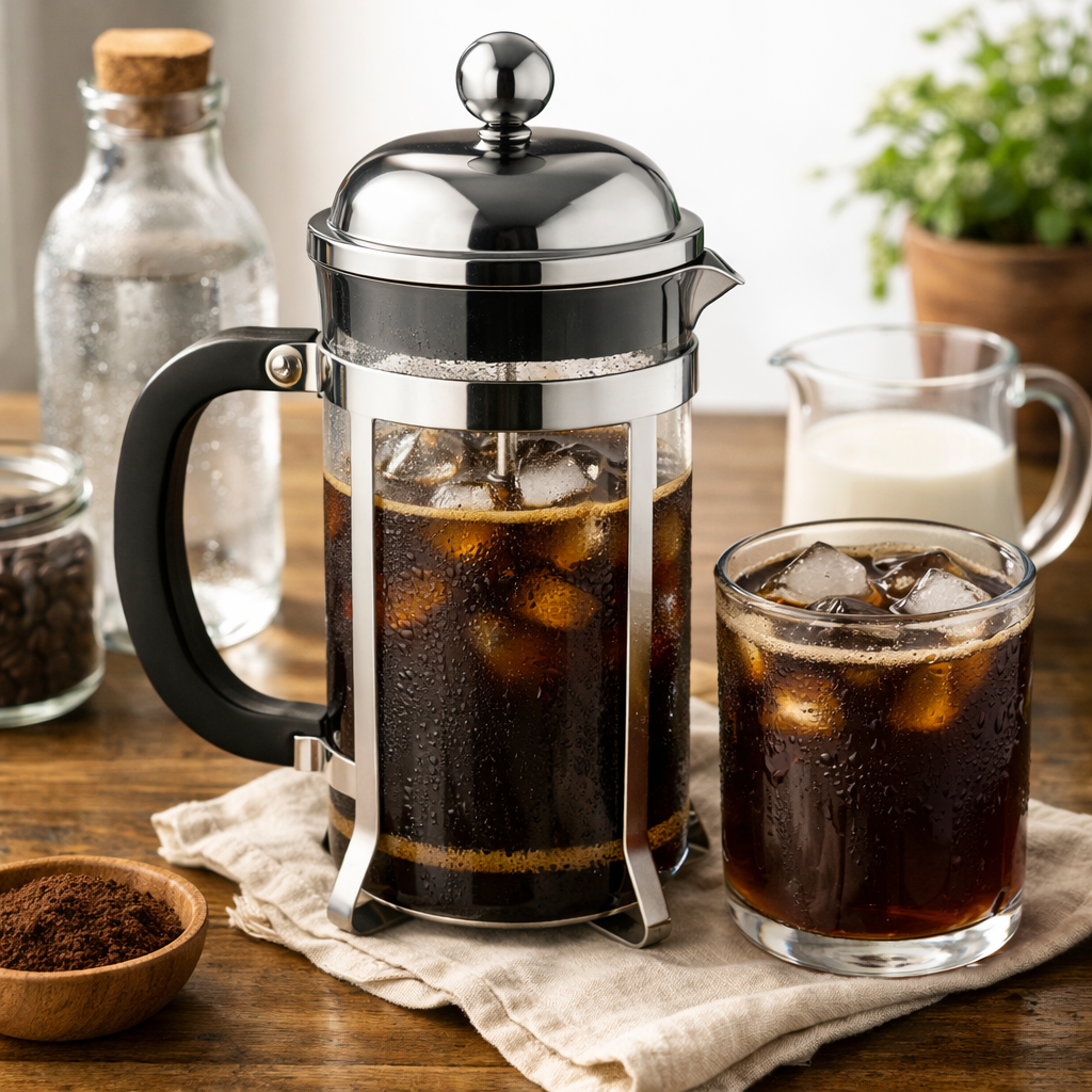 Cafetera Prensa Francesa Acero Inoxidable 350ml