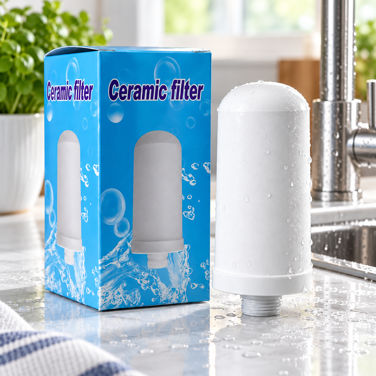 Repuesto Filtro Ceramico para Purificador de Agua
