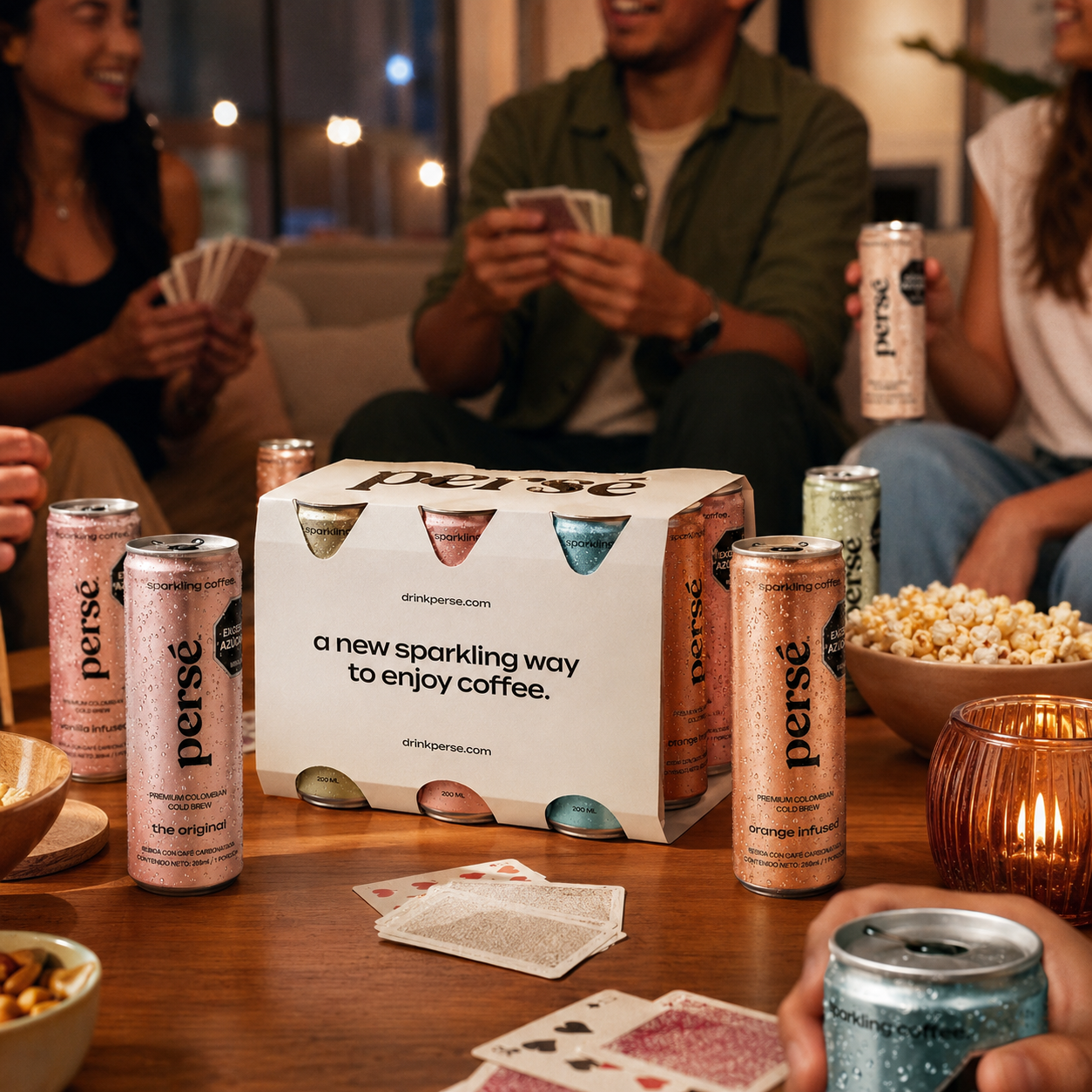Six Pack de Cold Brew Enlatado Gasificado | Persé The Gang