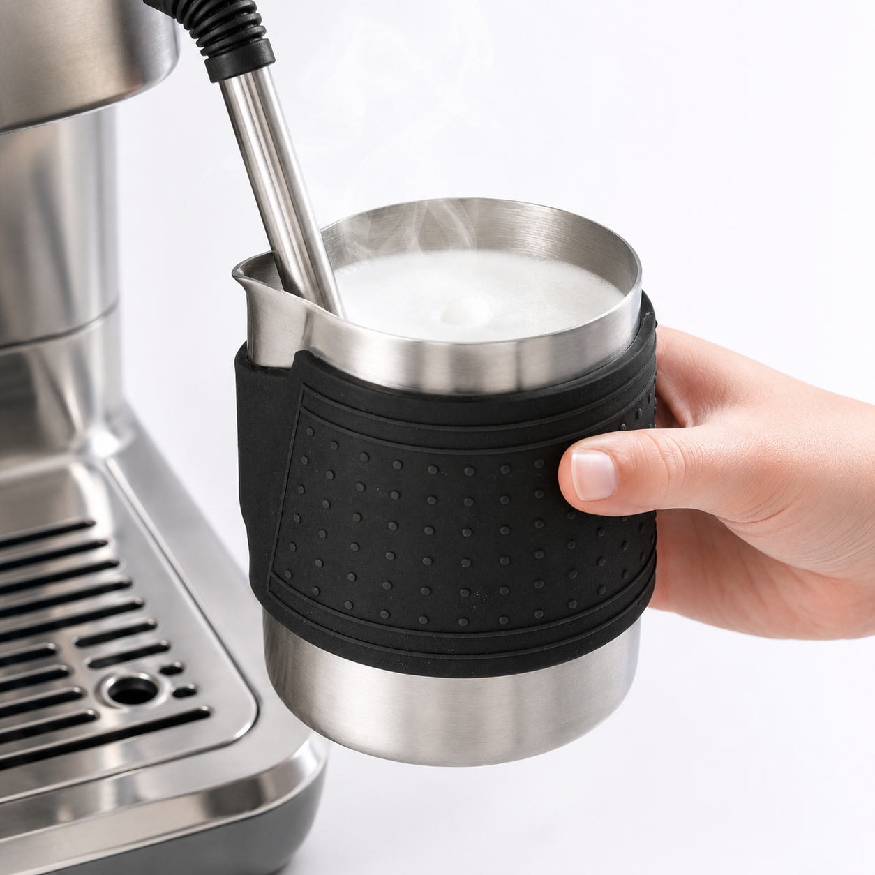 Jarra Cremadora Sin Mango 600ml para Leche y Latte Art