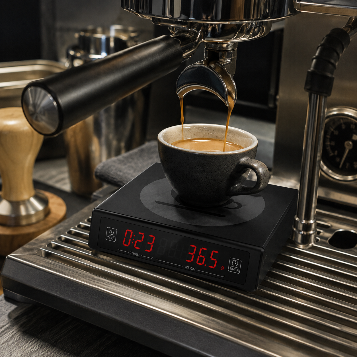 Gramera Profesional para Cafe con Temporizador 3 kg 0,1 g