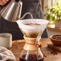Filtros Papel para Cafetera Tipo Chemex Circulares Genericos x100