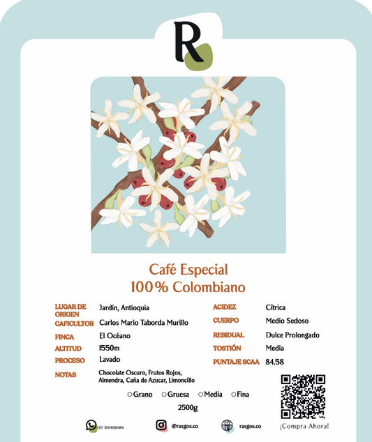 Café Rasgos Presentación Institucional 2.5kg