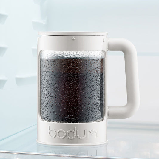 Cafetera BODUM Bean Infusion Cold Brew Doble Tapa 1.5L Blanca