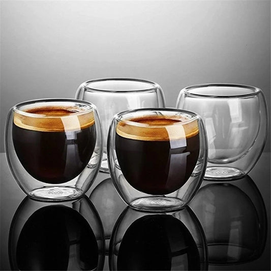 Kit V60 para Compartir | Cafetera V60-02 + 2 Vasos de Doble Fondo 80 ml + Server 01 + Café Insignia + Caja Tipo Regalo
