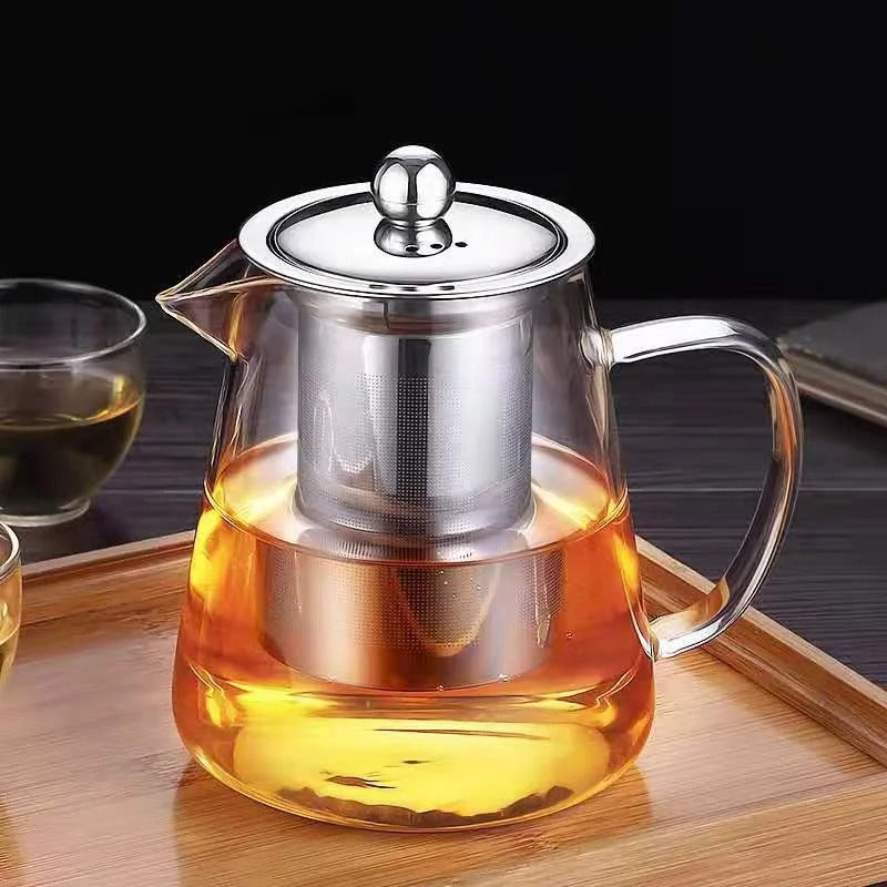 Tetera Cafetera Cristal Vidrio Borosilicato 750ML