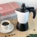 Experiencia Italiana en Tu Taza: Descubre la auténtica esencia del espresso italiano con nuestra Cafetera Italiana y Espumador Integrado. Haz que cada mañana sea una experiencia de café única con esta ingeniosa pieza que combina la tradición del espresso y la modernidad de un espumador, todo en uno.
