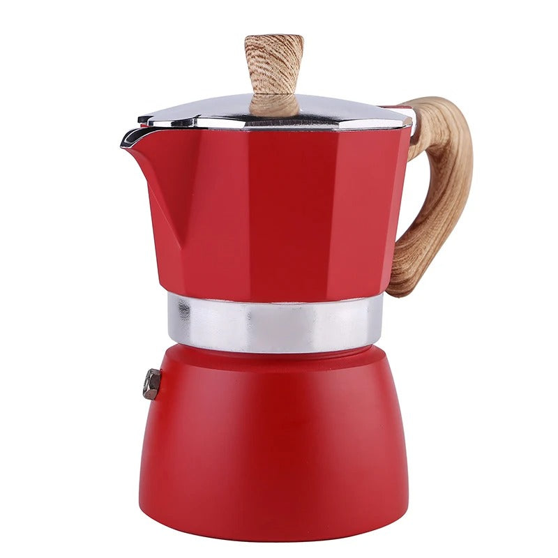 Cafetera Moka 300ml  6Tazas Diseño Clásico