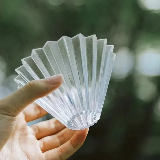 Cafetera Tipo Origami Dripper Air Plastico Libre BPA Transparente