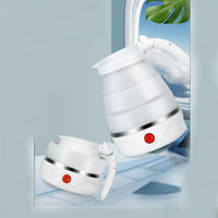 Calentador Hervidor de Agua Plegable Eléctrico Viajero 600ml