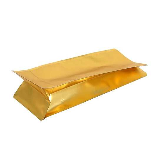 Bolsas para Empaque de Café Doradas 125 g Pack x 50u Válvula Integrada