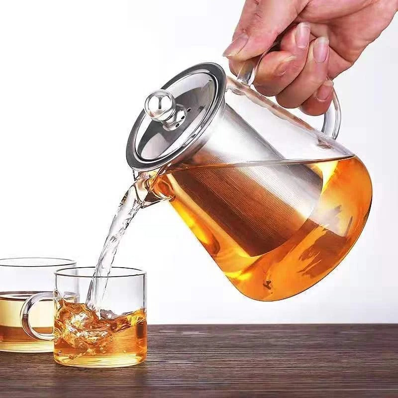 Tetera Cafetera Cristal Vidrio Borosilicato 750ML