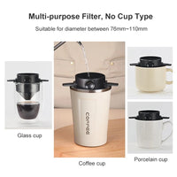 Filtro Plegable Viajero V60  Negro