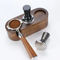 Tamper Martillo 58mm / 53mm / 51mm Negro Mango Aluminio Profesional