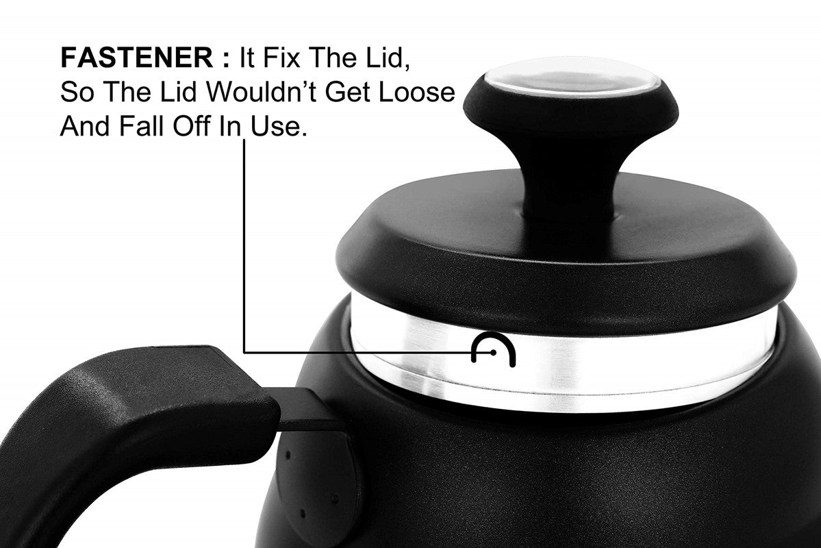 Jarra Cuello de Cisne Negra 1200ml