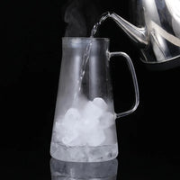 Jarra con Filtro en Acero Inoxidable para Cold Brew e Infusiones Aromáticas 1 Litro y Medio