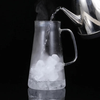 Jarra con Filtro en Acero Inoxidable para Cold Brew e Infusiones Aromáticas 1 Litro y Medio