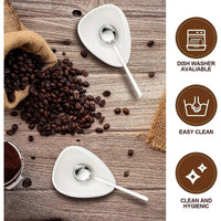 Taza Dosificadora de Café Bandeja en Ceramica