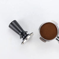 Tamper Martillo 58mm / 53mm / 51mm Negro Mango Aluminio Profesional