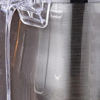 Tetera de Vidrio con Infusor De Té Extraible Acero Inoxidable 500ml