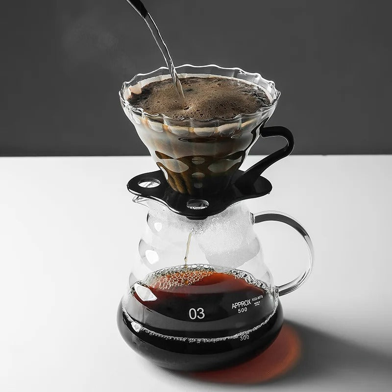 Cafetera Método Dripper V60 Base Negra 02