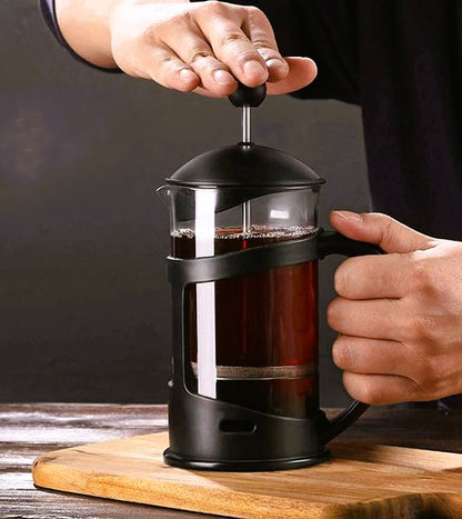 Kit Hogar Rasgos | Prensa Francesa 350ml + Café Insignia 250g