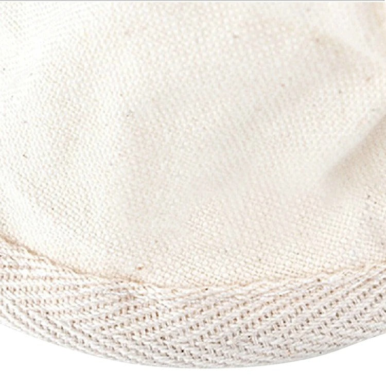 Colador de Tela con Mango Metálico para Filtrado de Café Reutilizable